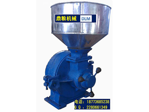 30型磨片式粉碎機(jī)、磨粉機(jī)磨粉機(jī)，磨片式，產(chǎn)量達(dá)1000公斤時(shí),粗細(xì)可調(diào)